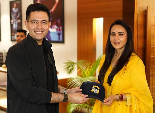 Raghav Chadha meets Preity Zinta and Punjab Kings squad ahead of IPL 2024 eliminator