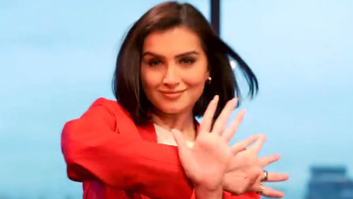 Rocking the short hair like a queen! Tara Sutaria