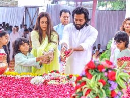 Riteish Deshmukh and Genelia Deshmukh pay emotional tribute to Vilasrao Deshmukh on his birth anniversary