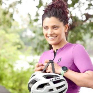 Saiyami Kher takes break from shoot, begins training in Nashik for Ironman 70.3 triathlon in Sweden