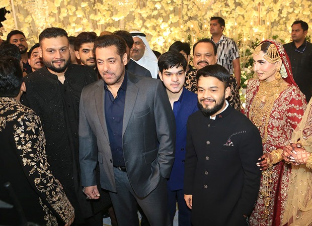 Salman Khan attends friend’s wedding amid tight security