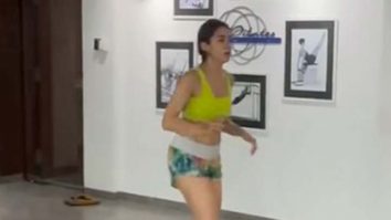 Sara Ali Khan’s innovative workout routines be like