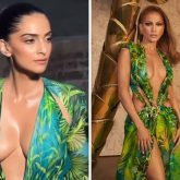 Sonam Kapoor channels Jennifer Lopez in Versace look