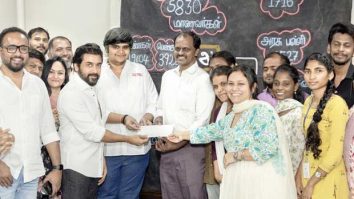 Suriya donates Rs. 10 Crore from Retro profits to Agaram foundation