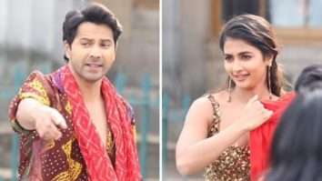Varun Dhawan and Pooja Hegde recreate popular 90s song ‘Chunari Chunari’ in Hai Jawani Toh Ishq Hona Hai; BTS photos go viral