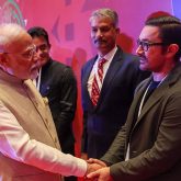Aamir Khan and PM Narendra Modi share a heartwarming moment at recent conclave