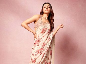 Samantha Ruth Prabhu stuns in red bloom saree as worth Rs. 98,000; watch Samantha Ruth Prabhu stuns in red bloom saree as worth Rs. 98,000; watch