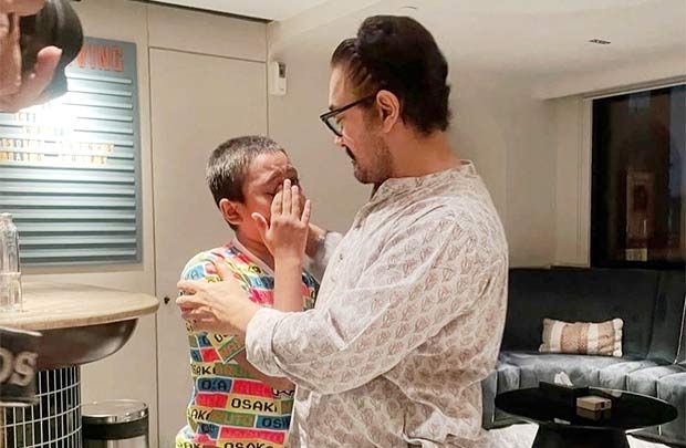 Aamir Khan comforts teary-eyed boy deeply moved by Sitaare Zameen Par’s special screening