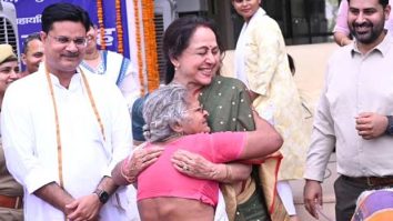 Hema Malini shares heartfelt moments and gifts golf cart to Vrindavan widows; watch