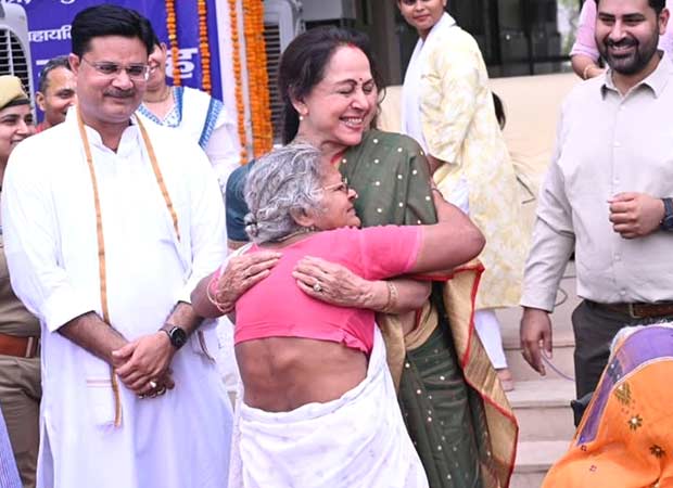 Hema Malini shares heartfelt moments and gifts golf cart to Vrindavan widows; watch