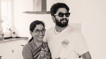 Allu Arjun shares a sweet monochrome moment to wish his mom a happy birthday