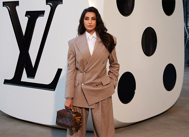 Nora Fatehi stuns in Louis Vuitton power suit at Paris Fashion Week