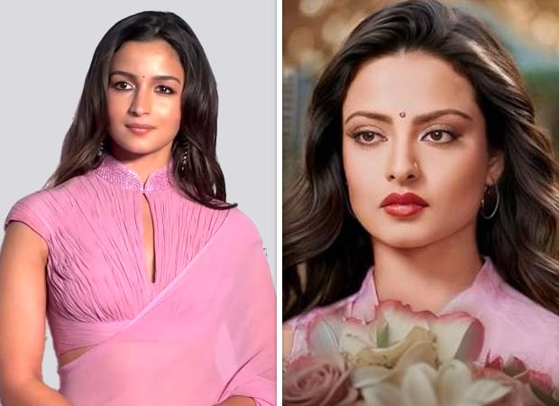 Alia Bhatt channels Rekha’s iconic Silsila saree look at Umrao Jaan screening