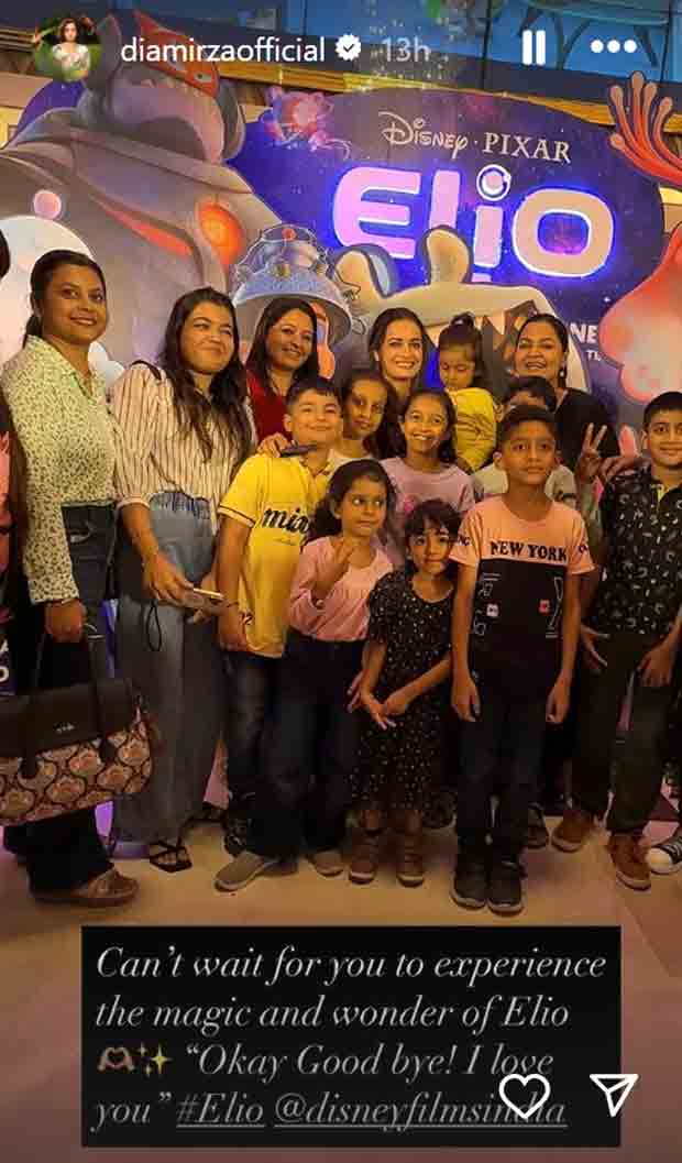 Dia Mirza attends special screening of Disney Pixar's Elio, calls it “a magical reminder of belonging”