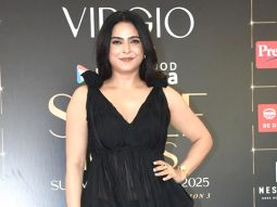 All black attire for the day! Madhurima Tuli at Bollywood Hungama’s Style Icon Panel