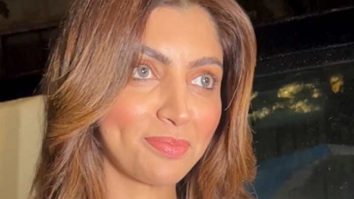Akanksha Puri looks angelic in white as she poses for paps