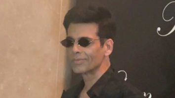 Fashion God for a reason! Karan Johar poses in his best look