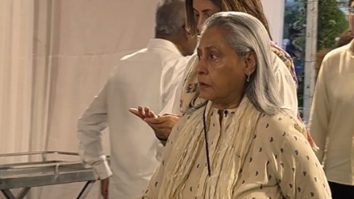 Jaya Bachchan & Shweta Bachchan arrive for a prayer meet