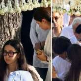 Karisma Kapoor attends ex-husband Sunjay Kapur’s funeral in Delhi with her children