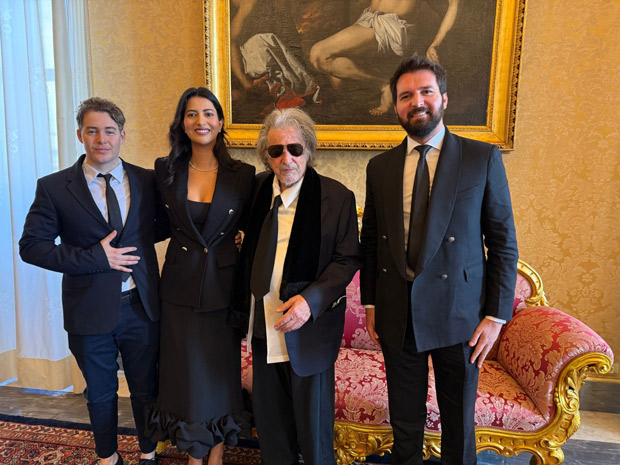 Manasvi Mamgai meets Al Pacino and Pope Leo XIV as her film Captivated goes on floor in Rome