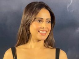 Nushrratt Bharuccha all dolled up in black for Maa screening