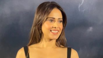 Nushrratt Bharuccha all dolled up in black for Maa screening