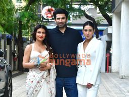 Photos: Aditya Roy Kapur, Sara Ali Khan and Fatima Sana Shaikh snapped promoting Metro… In Dino