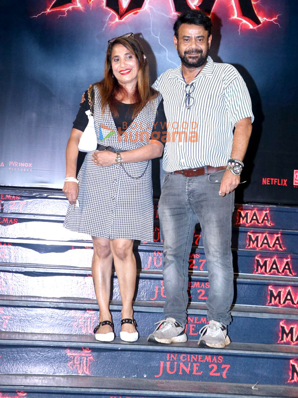 photos ajay devgn rohit shetty kajol and others grace the premiere of maa 2