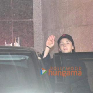 Photos: Alia Bhatt snapped outside a dance class in Bandra