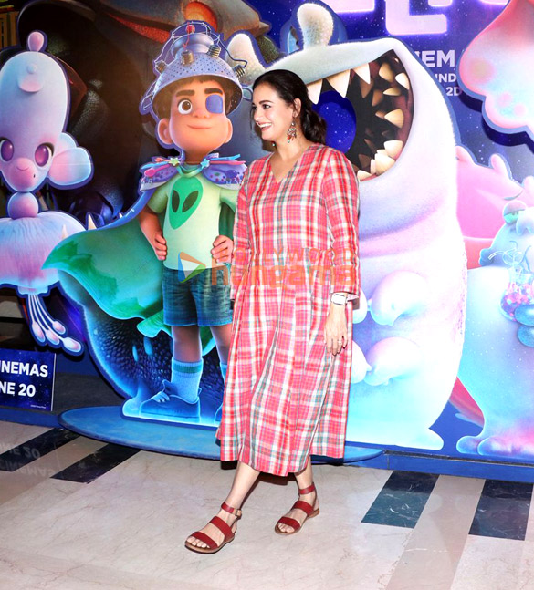 photos dia mirza snapped at the special screening of elio 4