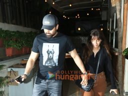 Photos: Emraan Hashmi and Parveen Shahani snapped in Bandra