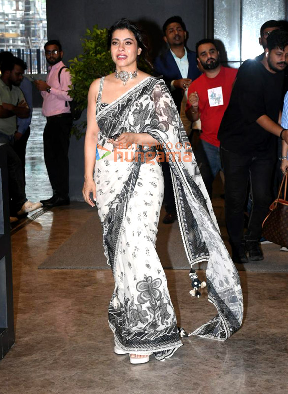 photos kajol snapped promoting her film maa 6
