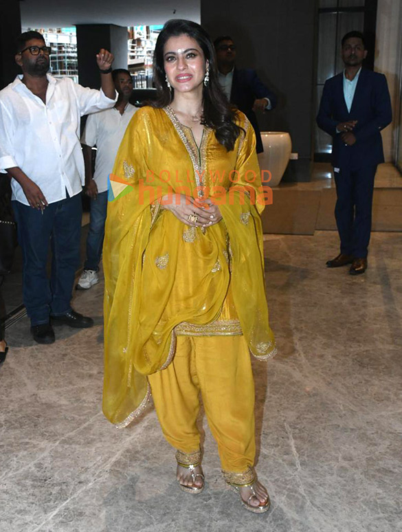 photos kajol snapped while promoting her film maa 6