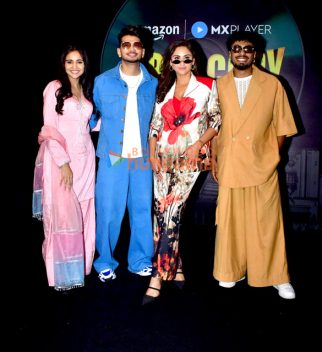 Photos: Munawar Faruqui, Krystle D’Souza, Ashi Singh and Saqib Ayub snapped promoting their upcoming series First Copy on Amazon MX Player