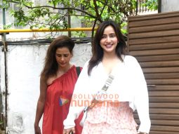Photos: Neha Sharma and Aisha Sharma snapped outside restaurant in Bandra