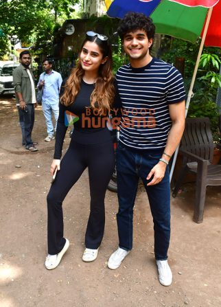 Photos: Rasha Thadani and Abhay Verma snapped in Juhu