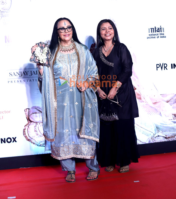 photos rekha aamir khan a r rahman alia bhatt janhvi kapoor simi garewal and others snapped at the re release premiere of umrao jaan 10533 48