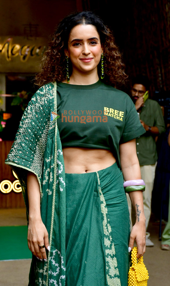photos sanya malhotra snapped at the launch of essenzaa nutrition 6