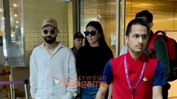 Photos: Virat Kohli, Anushka Sharma, Farah Khan and Nyra Banerjee snapped at the airport
