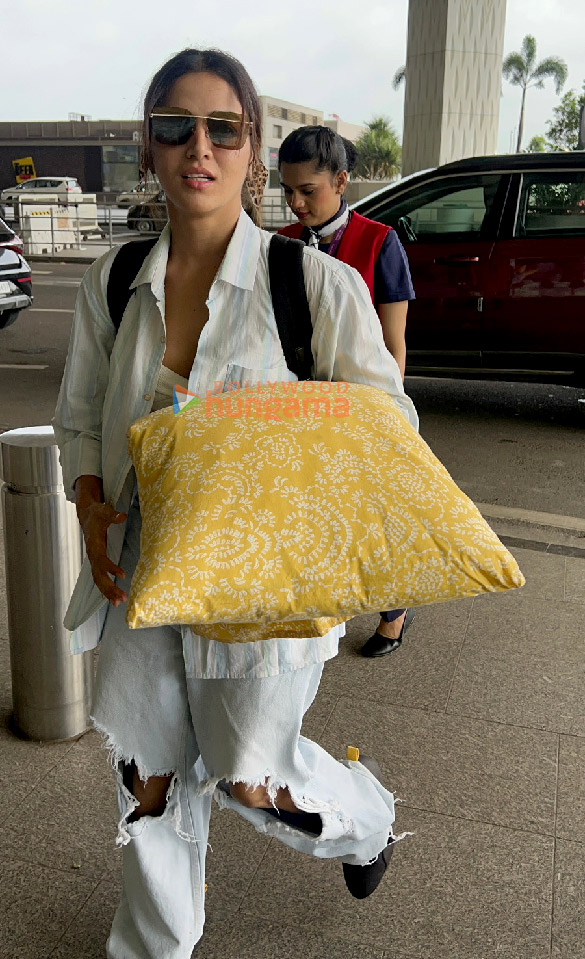 photos wamiqa gabbi samantha ruth prabhu and others snapped at the airport 8
