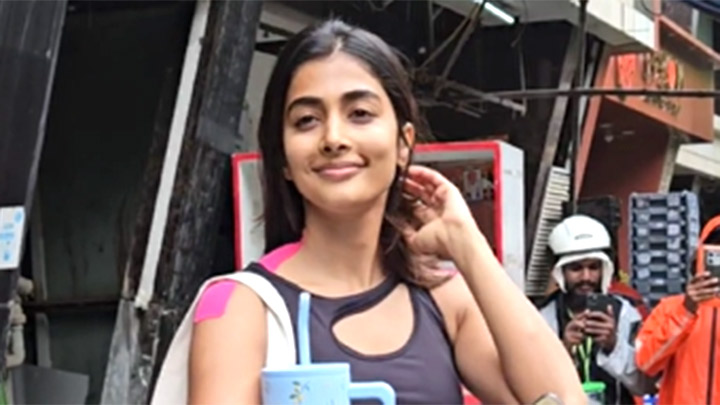 Pooja Hegde’s post gym look