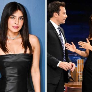 Priyanka Chopra stuns in black leather on The Tonight Show as she promotes ‘Heads of State’ with Jimmy Fallon