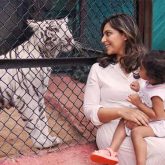 Ram Charan and Upasana Kamineni Konidela’s daughter Klin Kaara meets her namesake Tigress on second birthday in Hyderabad Zoo