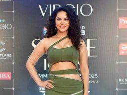 Sunny Leone’s forest green outfit for Bollywood Hungama’s Style Icon Awards