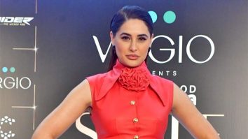 Beauty in Red! Nargis Fakhri at Bollywood Hungama’s Style Icon Awards