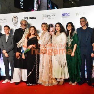 Photos: Rekha, Aamir Khan, A. R. Rahman, Alia Bhatt, Janhvi Kapoor, Simi Garewal and others snapped at the re-release premiere of Umrao Jaan