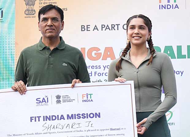 Sharvari collaborates with Fit India Movement as Young Fit India Icon; drops photos from ‘Sundays on Cycle’ event in Delhi