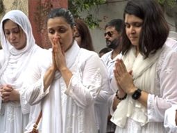 Stay strong Mannara! A glimpse from Mannara Chopra father’s funeral