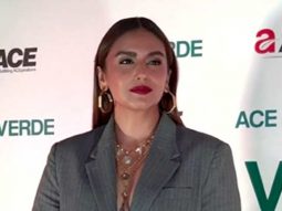 Suits are her thing! Huma Qureshi poses for paps