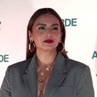 Suits are her thing! Huma Qureshi poses for paps